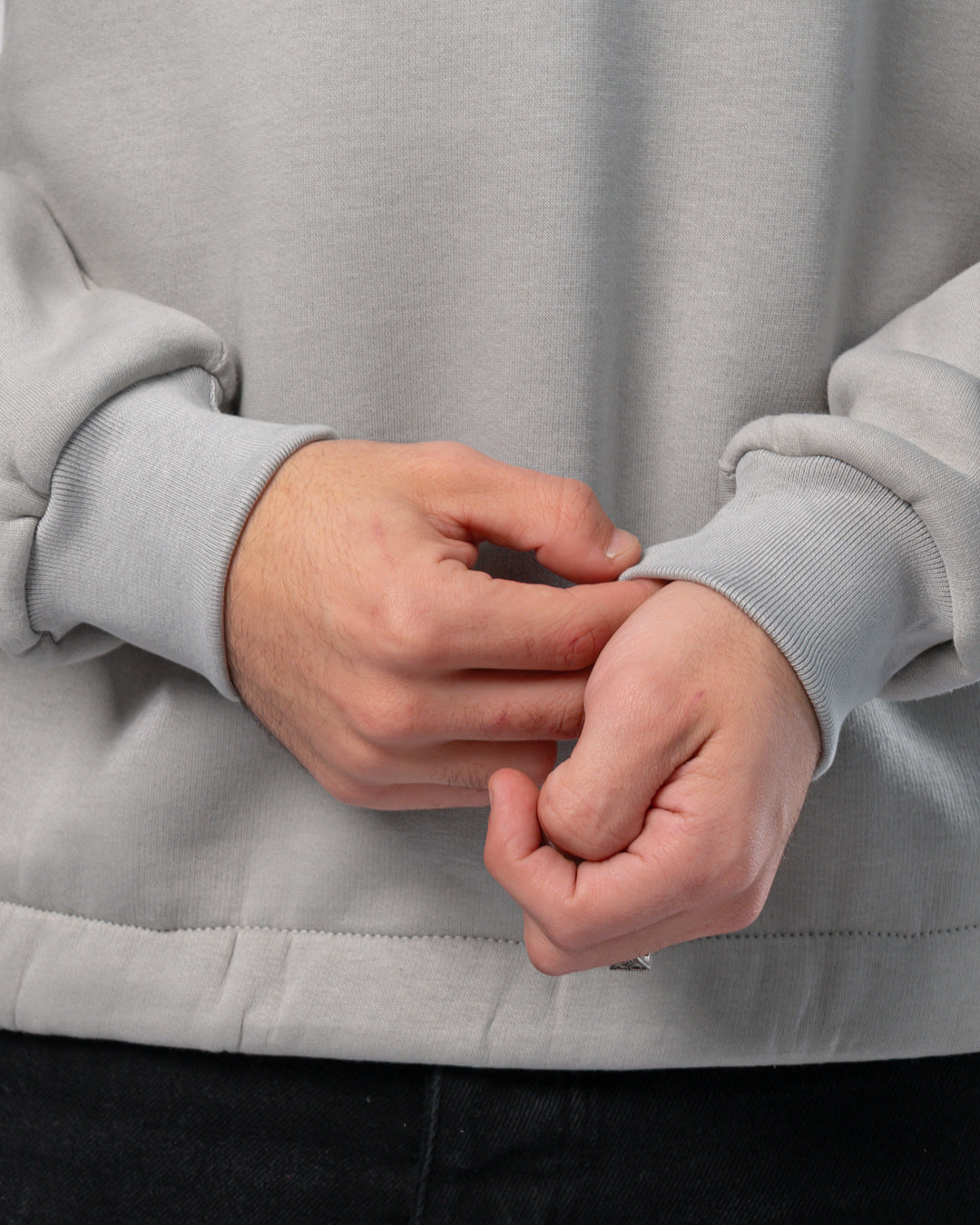 Street Mode light gray Quarter-Zip Pullover