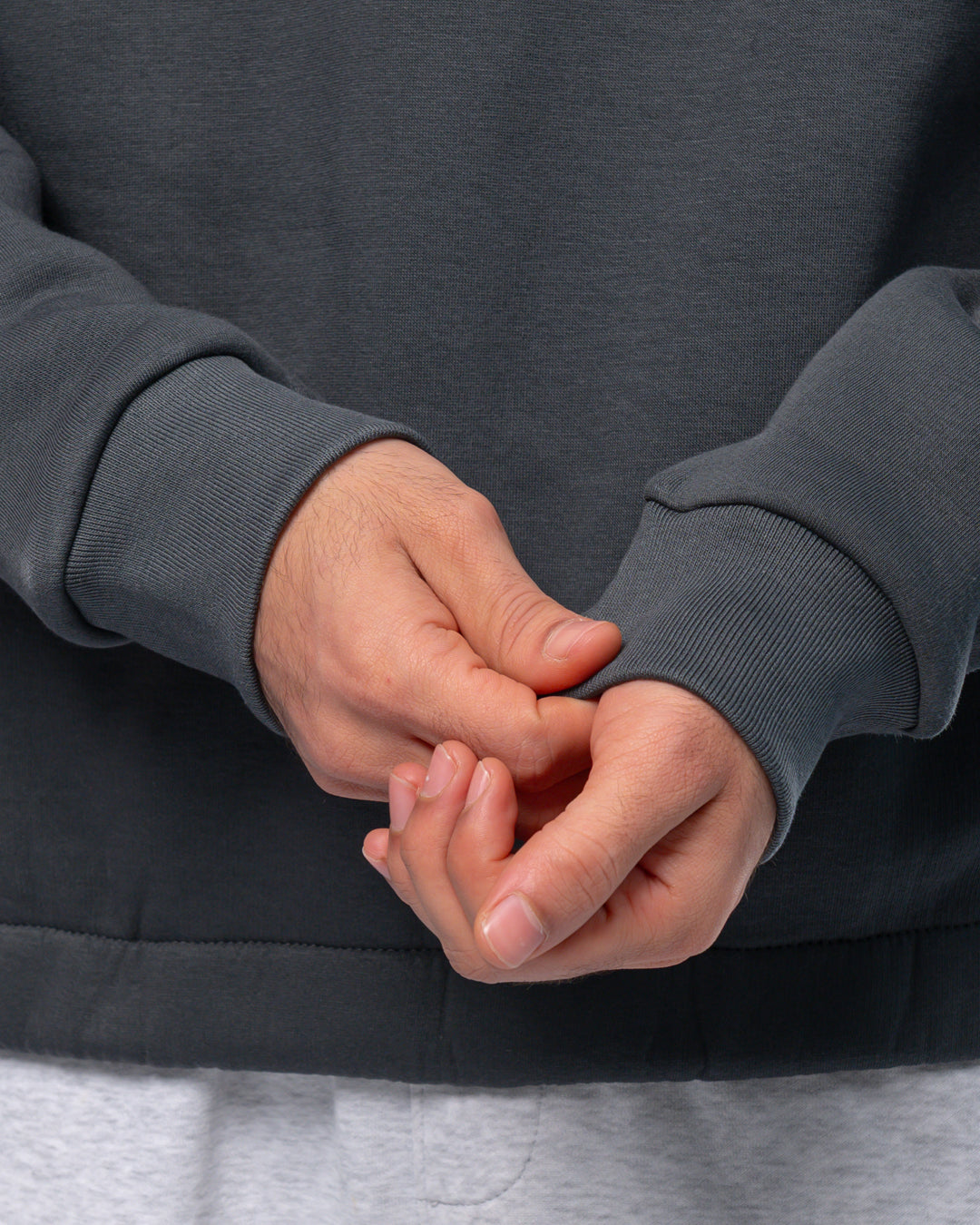 Street Mode Gray Quarter-Zip Pullover