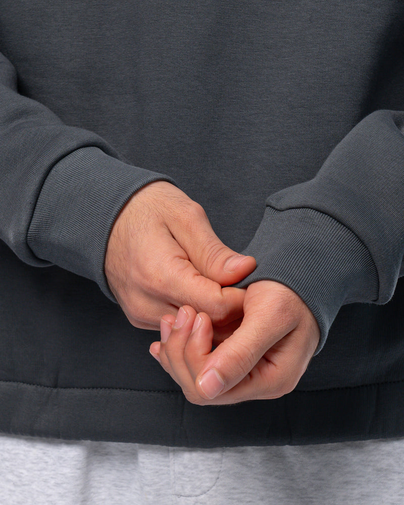 Street Mode Gray Quarter-Zip Pullover